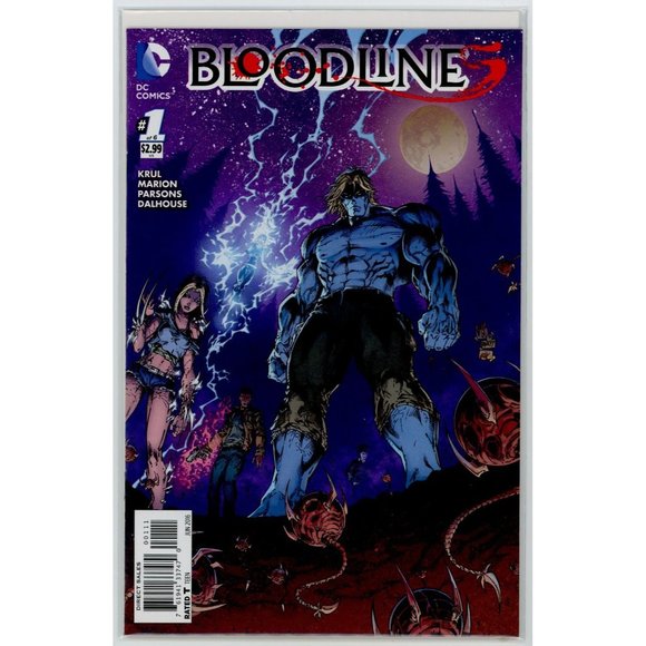BLOODLINE #1A, ©2016, DC COMICS, A dark and horrifying science-fiction epic! - Picture 1 of 1